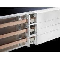 Rittal SV Pohjahyllyt RiLine virtakiskojärjestelmille - Sammelschienen-Basic -alusta - RAL 7035 - 70 cm