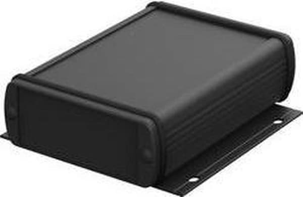 Bopla ABPH 800-0100 WL ALUBOS_SET 84308100.HMT1 Profilhus 130 x 100 x 35 Aluminium Sort (RAL 9005) 1 stk.