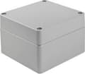 Miniatyrbillede 1 af 3: Bopla EUROMAS A 121 01121000 Universalhus 140 x 140 x 91 Aluminium Sølvgrå (RAL 7001) 1 stk.