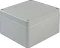 Miniatyrbillede 1 af 2: Bopla EUROMAS P 330 4330000 Universalhus 160 x 160 x 91 Polyester Egerngrå (satinglans) 1 stk.