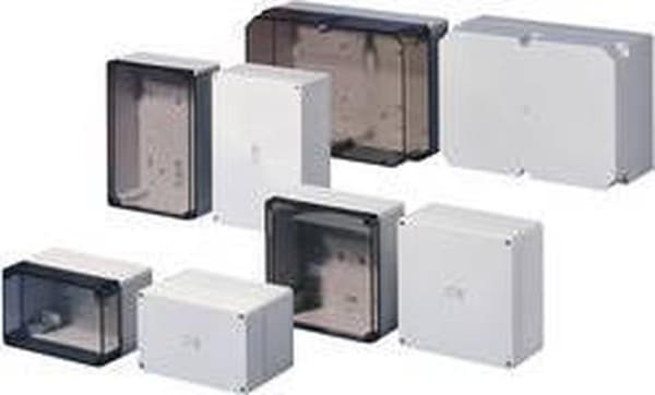 Rittal PK 9518.100 Installationshus 182 x 180 x 111 Polycarbonat Grå-hvid (RAL 7035) 1 stk.