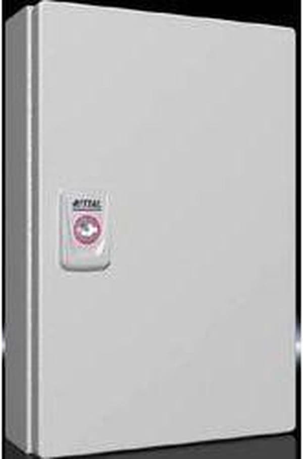 Rittal KX 1553.000 Indbygningshus, Væghus 150 x 150 x 120 Stålplade Grå-hvid (RAL 7035) 1 stk.