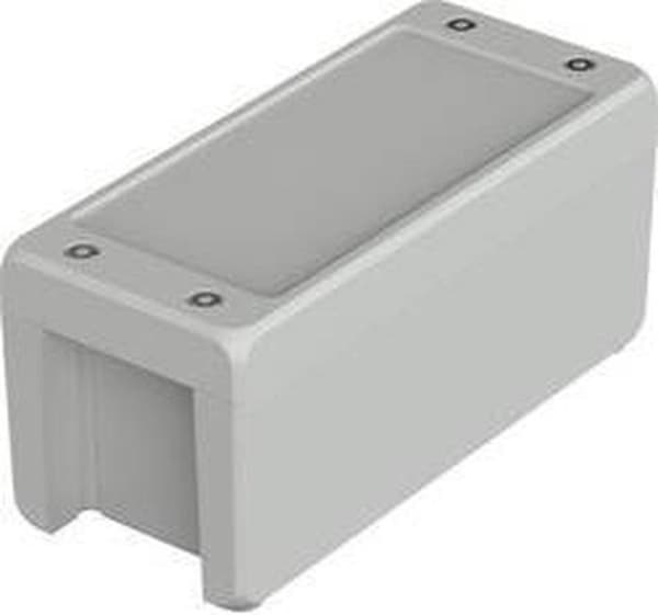 Bopla BA-S 180809 F Bocube Alu Gehäuse 7035 00164135 Yleiskotelo 199 x 86 x 90 Alumiini Harmaa-valkoinen (RAL 7035) 1 kpl