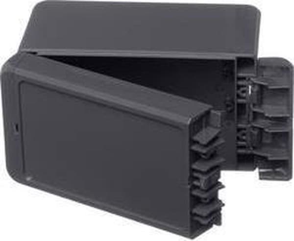 Bopla Bocube B 140809 PC-V0-G-7024 96023134 Seinäkotelo, Asennuskotelo 90 x 151 x 80 Polykarbonaattigrafiitinharmaa (RAL 7024) 1 kpl