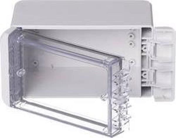 Bopla Bocube B 100809 PC-V0-G-7035 96022135 Væghus, Installationshus 90 x 113 x 80 Polycarbonat Grå-hvid (RAL 7035) 1 stk.