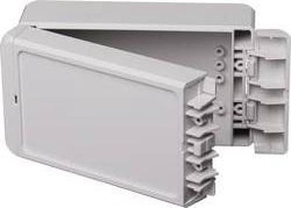 Bopla Bocube B 140806 PC-V0-7035 96013125 Væghus, Installationshus 80 x 151 x 60 Polycarbonat Grå-hvid (RAL 7035) 1 stk.