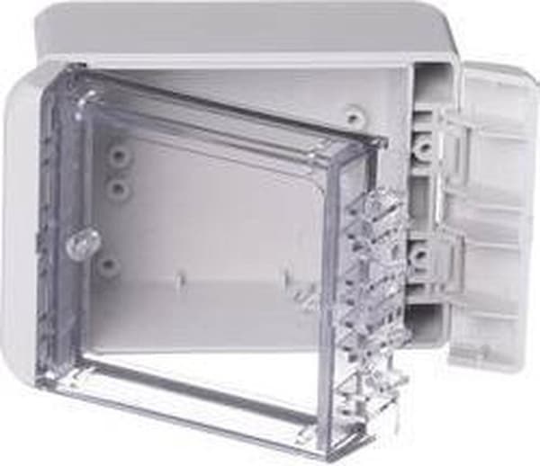 Bopla Bocube B 100806 PC-V0-G-7035 96022125 Seinäkotelo, Asennuskotelo 80 x 113 x 60 Polykarbonaatti Harmaa-valkoinen (RAL 7035) 1 kpl