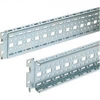 Rittal TS - Rackmonteret chassis med flange (pakke med 4)