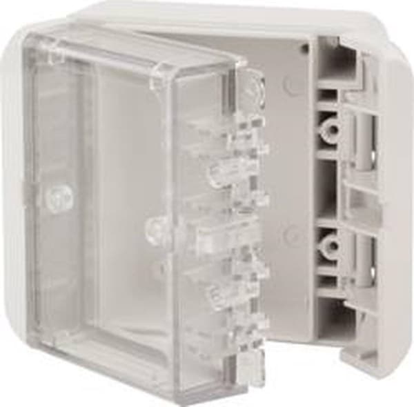 Bopla Bocube B 080805 PC-V0-G-7035 96021115 Vägghus, Installationshus 80 x 89 x 47 Polykarbonat Grå-vit (RAL 7035) 1 st.
