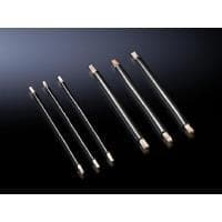 Rittal OM adapter SV 9340.510 (B x H) 45 mm x 208 mm Polyamidgrå (RAL 7035) Velegnet til samleskinner med en tykkelse på 5 mm og (9340.510)