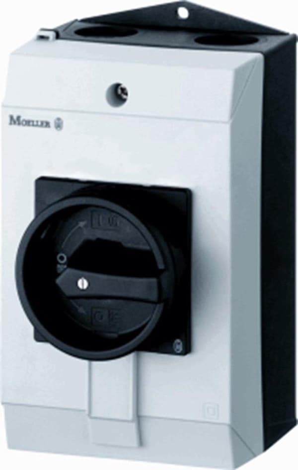 Eaton CI-K2-PKZ0-G Tyhjä kotelo Kiertokytkimellä (PxLxK) 130 x 100 x 160 mm Harmaa, Musta 1 kpl