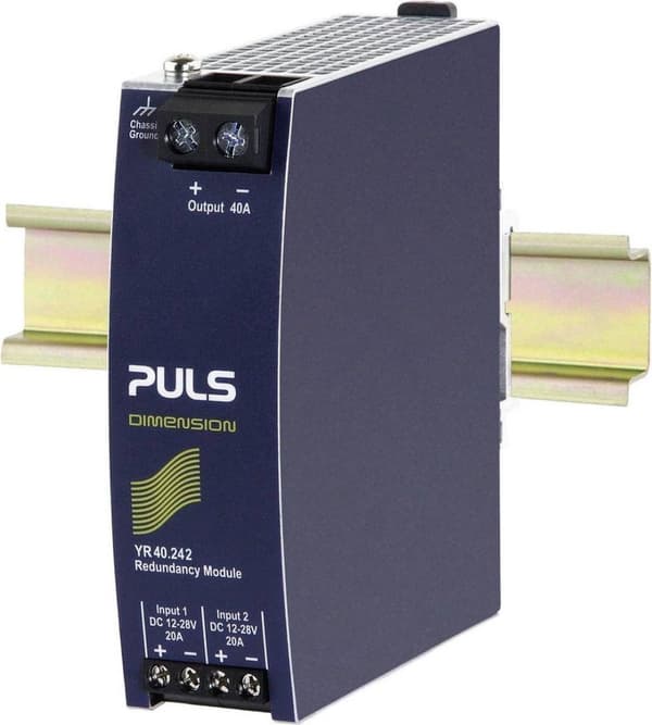 PULS YR40.242 DIN-skinne redundansmodul 40 A Antal udgange: 1 x