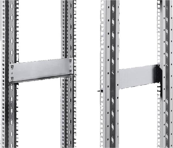 Rittal DK 7402.000 Styrskena Stålplåt 482,6 mm 2 st.