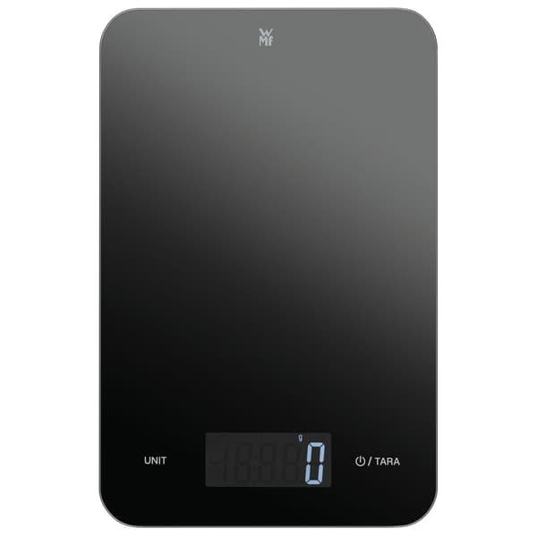 WMF Digital Kjøkkenvekt – Svart, Nøyaktig Veiing Opptil 5 kg (Modell 0608736040)