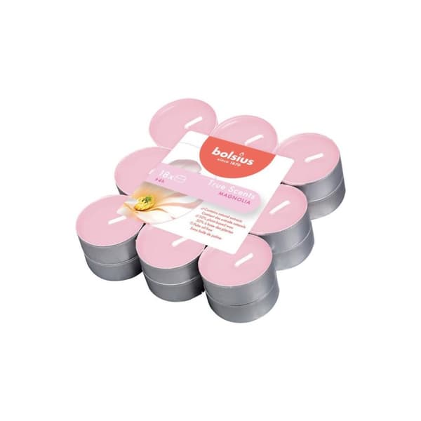 Bolsius True Scents Scented Tea Light Magnolia 18 delar