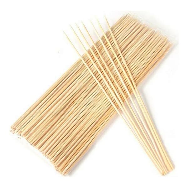 Set med grillspett för barbecue Bambu (50 pcs)