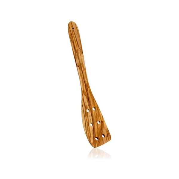 Köks Spatel Metaltex Brun Naturell Trä Olivträ 30 cm