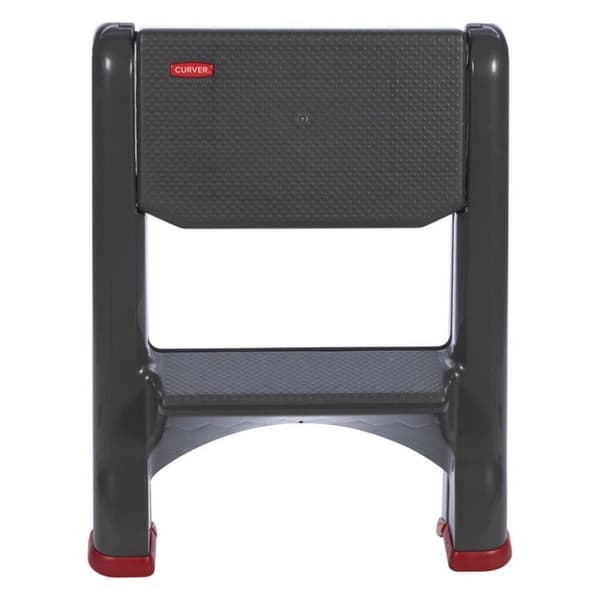 Curver Step Sammenfoldelig 49,5x17,2x64 cm Antracit/Rød