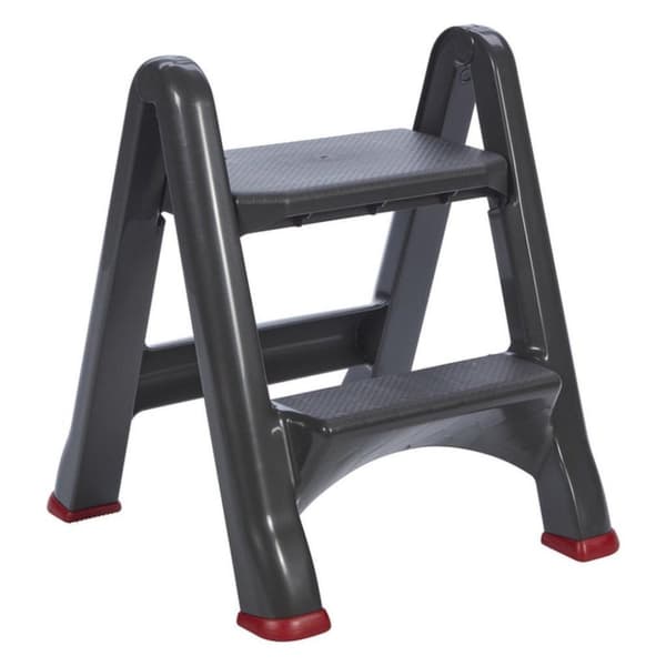 Curver Step Sammenfoldelig 49,5x17,2x64 cm Antracit/Rød