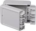 Miniatyrbild 1 av 2: Bopla Bocube B 100806 ABS-7035 96032125 Vägghus, Installationshus 80 x 113 x 60 ABS Gråvit (RAL 7035) 1 st.