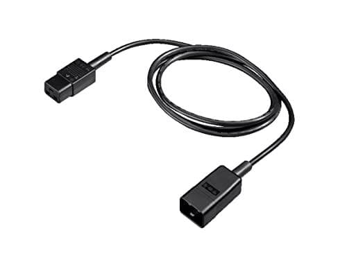 Rittal - Strømforsyning forlængerkabel - IEC 60320 C19 til IEC 60320 C20 - 16 A - 1,8 m