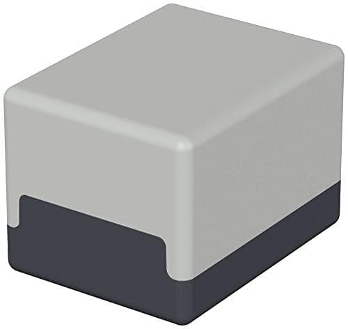 Bopla skalhus grå 65 x 50 x 45 mm polystyren IP40 Skruvanslutning (E 408)