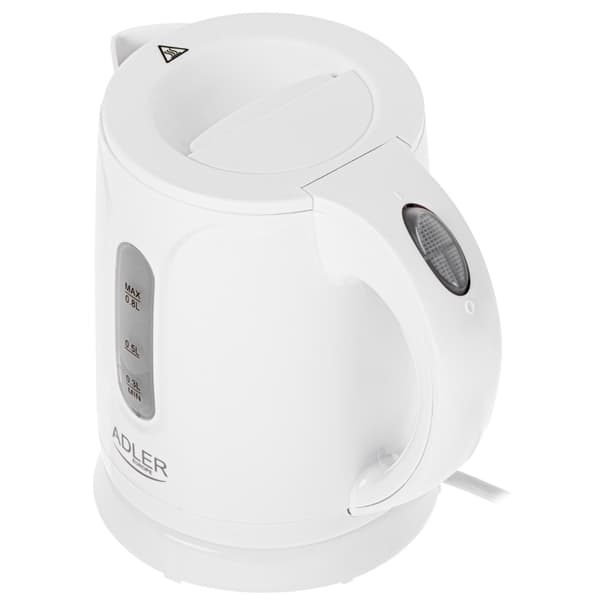 Adler Vannkoker 0,8L 850W - Hvit