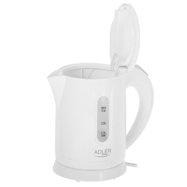 Adler Kedel 0,8L 850W - Hvid