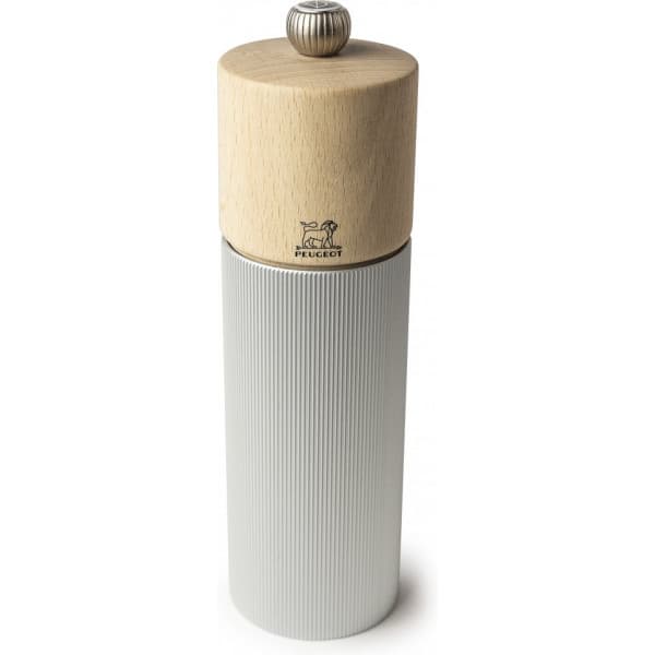 Peugeot Line Natural -saltkvarn, 18 cm, trä/aluminium