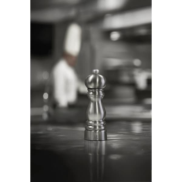 Peugeot Paris Chef -saltkværn, stål, 18 cm