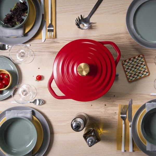 Tefal Air-gryde, 4,7 L, rød