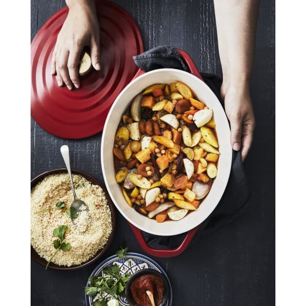Tefal Air-gryde, 5,7 L, rød