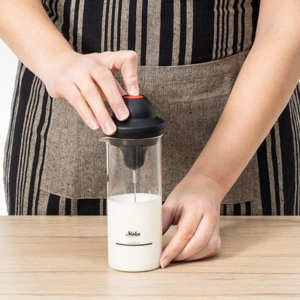Elektrisk Mjölkskummare 450ml: Barista-kvalitet Hemma