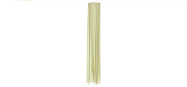 Bamboo Skewers Beige 30cm Ideal For BBQ by Chef Aid