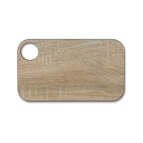 Arcos skärbräda, träfiber 24 x 14 cm, trä mönster