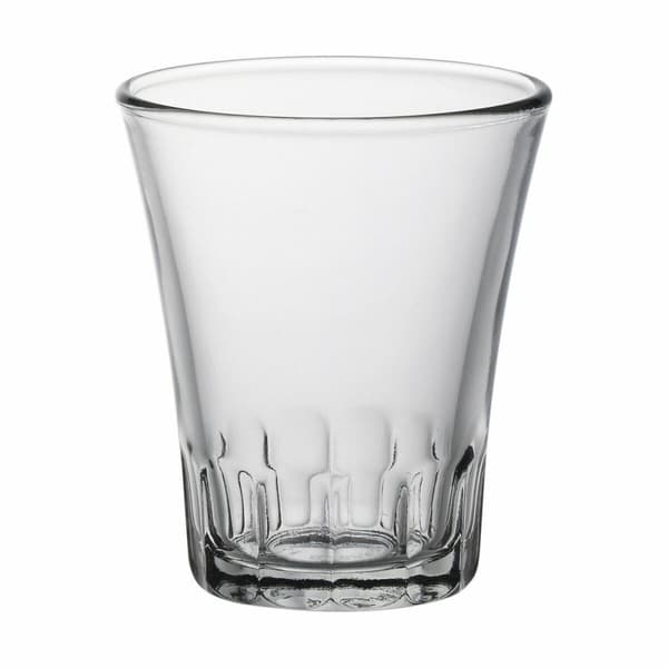 Duralex Amalfi Transparent Glas 4 Delar 90 ml (12 st) - Högkvalitativa glas för servering av drycker i stil.