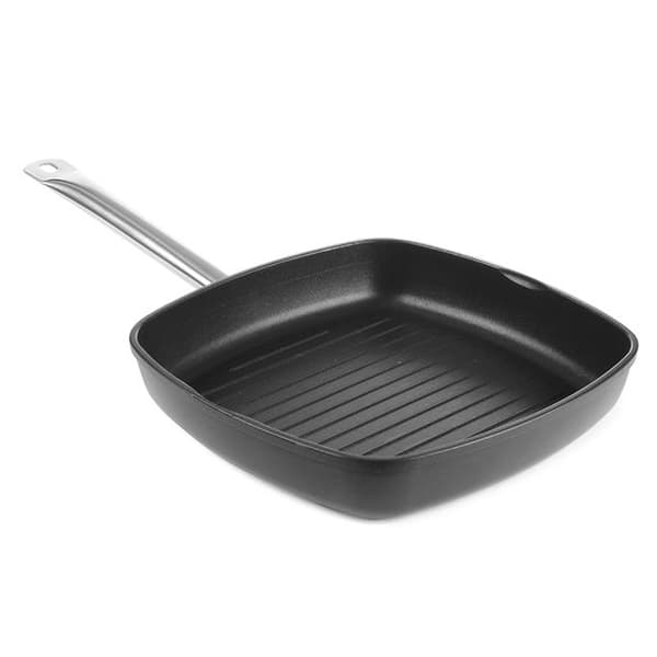 Grillpanna Profi Line - räfflad Grundversion 550x290x(H)55mm