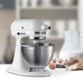 Miniatyrbillede 4 af 5: KitchenAid Classic Køkkenmaskine 5K45SSEWH - 4,3 L - 275 W - 10 hastigheder