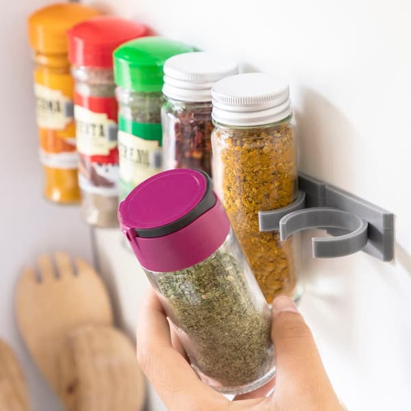 Självhäftande och organiserbar kryddhylla Jarlock x20 InnovaGoods