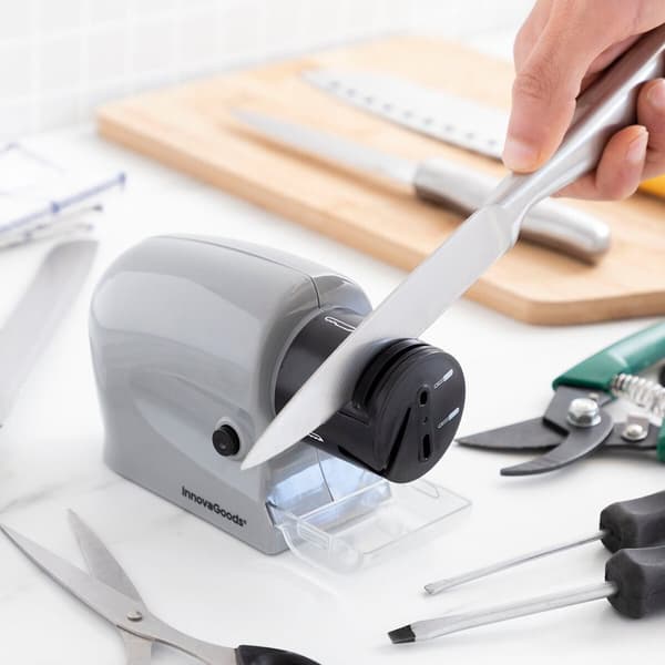 6-i-1 Multifunktionell Elektrisk Knivslipare Esharp InnovaGoods