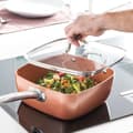 Miniatyrbild 3 av 8: Multifunktionspanna 5 i 1 Copper Coppans InnovaGoods 4 Delar