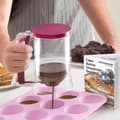 Miniatyrbild 1 av 7: Smetmått för att Baka Bakelser med Receptlåda InnovaGoods
