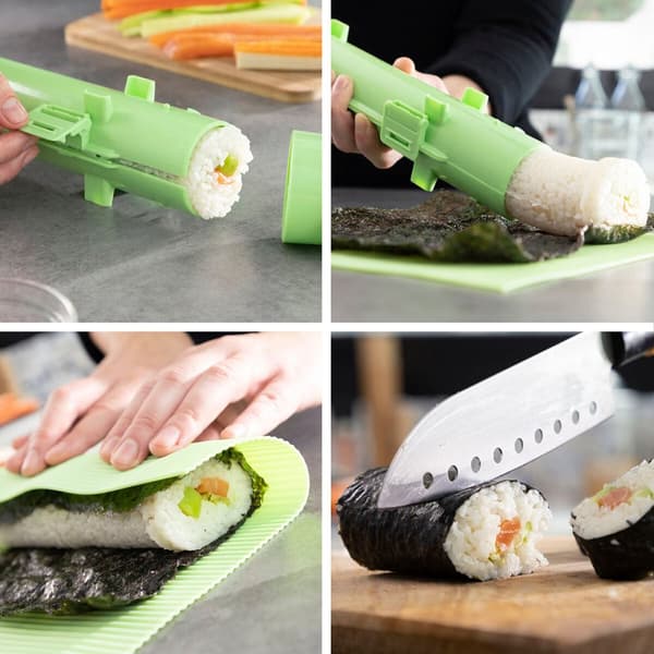 Sushiset med recept Suzooka InnovaGoods 3 Delar