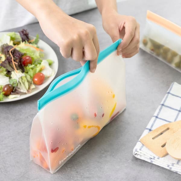 Set med återanvändningsbara hermetiskt förslutna påsar Zags InnovaGoods 6 antal