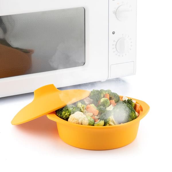 Multifunktionell silikonångare med recept Silicotte InnovaGoods