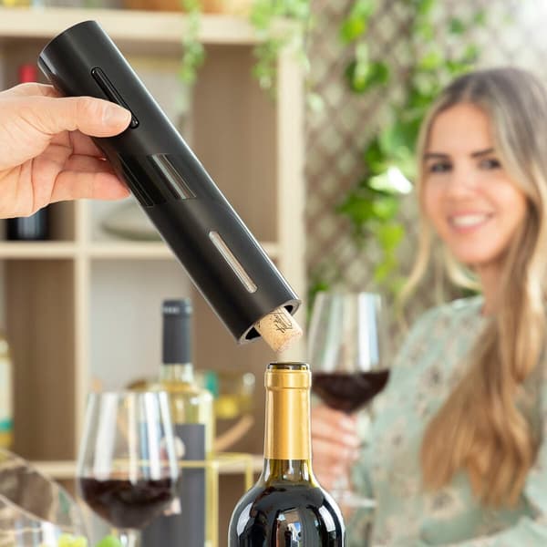Elektrisk Korkskruv för Vin med Tillbehör Corking InnovaGoods