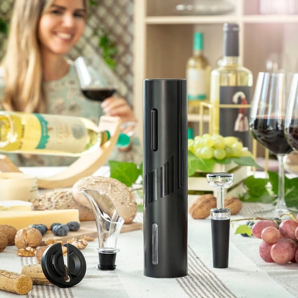 Elektrisk Korkskruv för Vin med Tillbehör Corking InnovaGoods