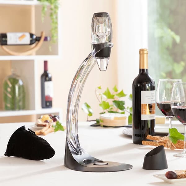 Professionell vin luftare med Tower Stand och icke-dropp Base Winair InnovaGoods