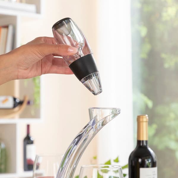 Professionell vin luftare med Tower Stand och icke-dropp Base Winair InnovaGoods