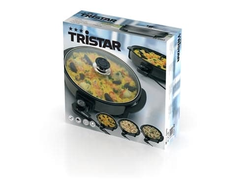 Tristar Grillpande / Pizzapande Ø 30 cm 1500W